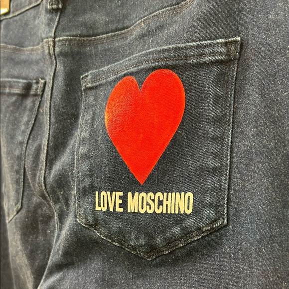 Love Moschino Denim - Love Moschino Dark Blue Skinny Jeans